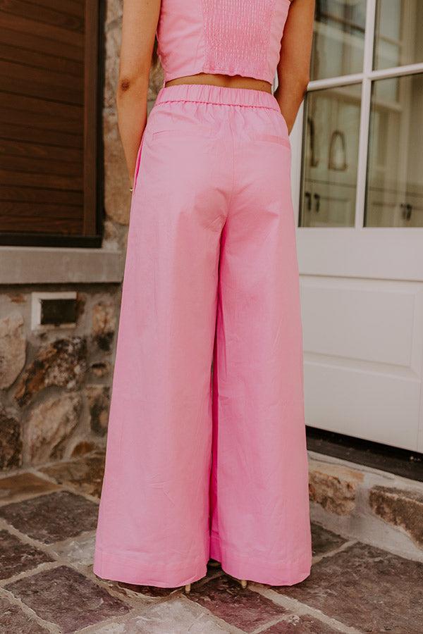 Chic Statement High Waist Wide Leg Pants Product Image