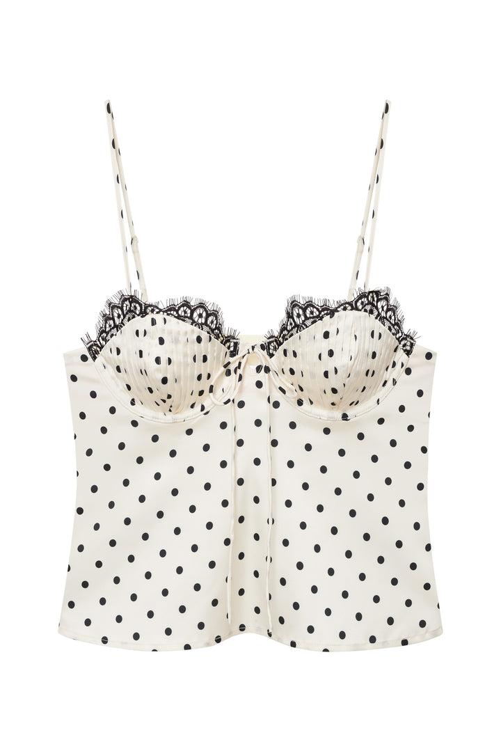 Madalie Slip Skirt — Cream Product Image