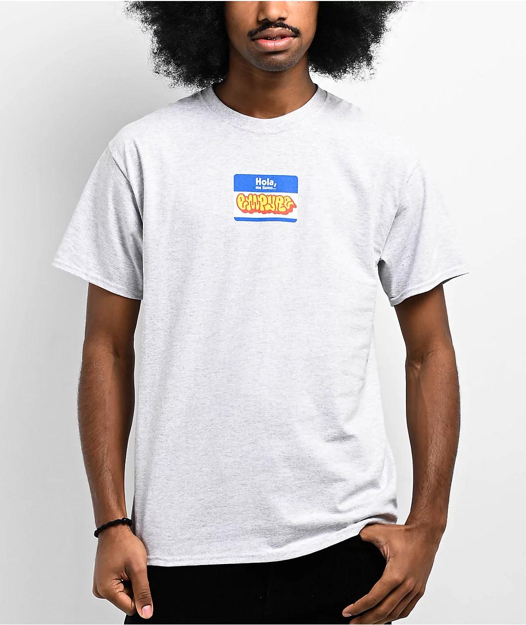 Empyre Hello Heather Grey T-Shirt Product Image