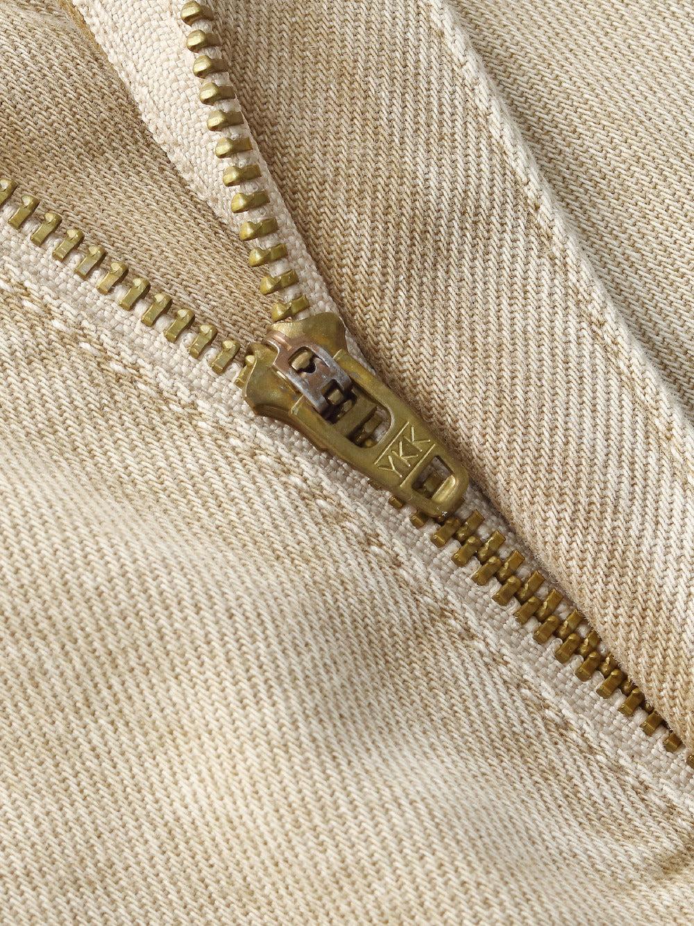 100% Cotton Denim Women Adjustable Waist Jeans Product Image