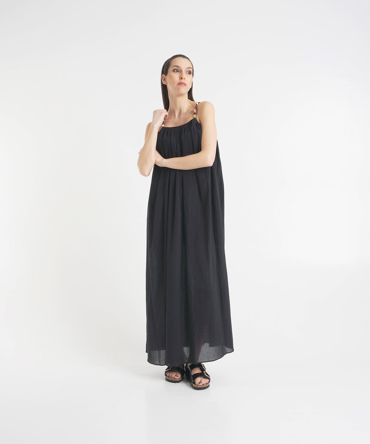 Maxi dress with strap detail Product Image