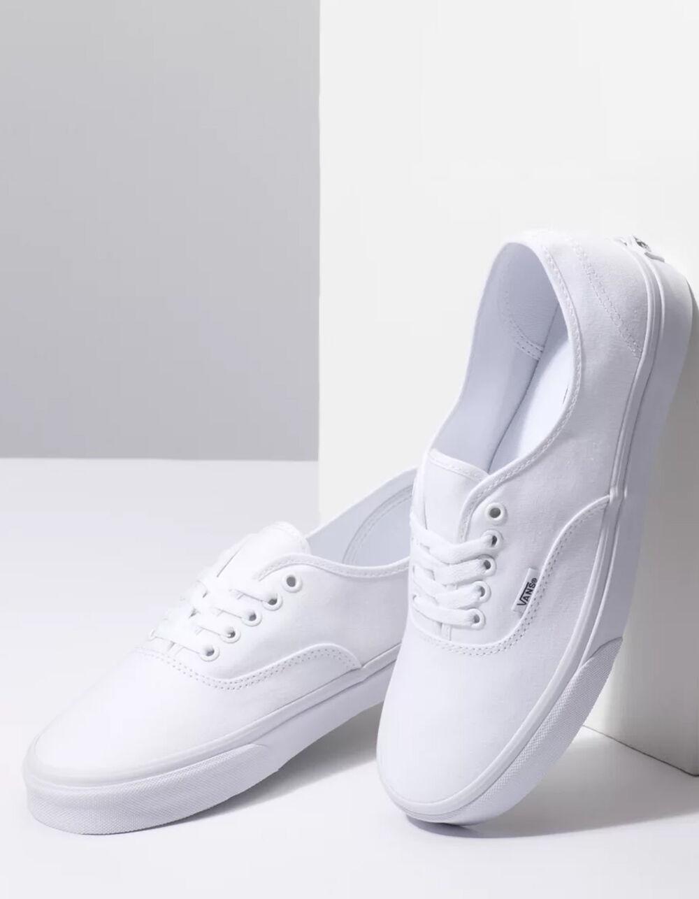 VANS Authentic True White Shoes - WHITE Product Image