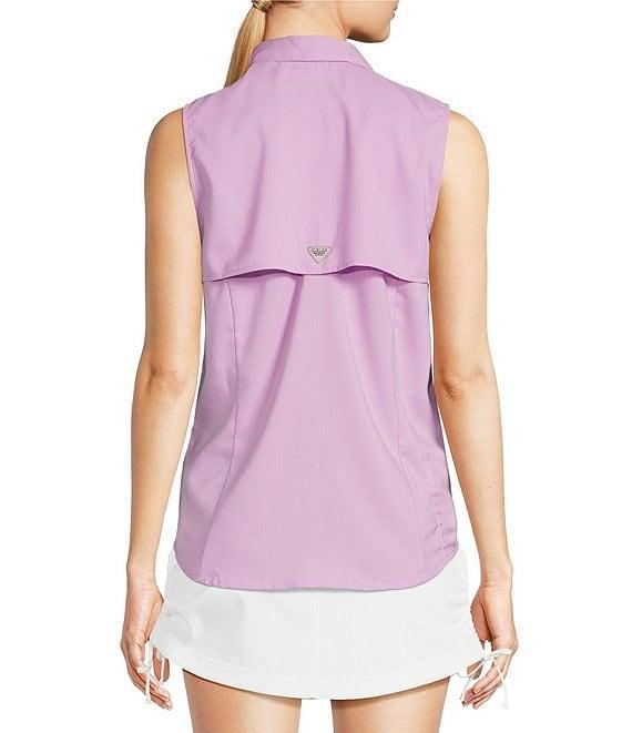 Columbia Women's Tamiami Collar Neck Sleeveless Button Front Shirt Product Image