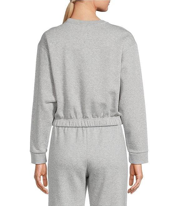 Under Armour Riv Coordinating Fleece Piped Cropped Pullover Product Image