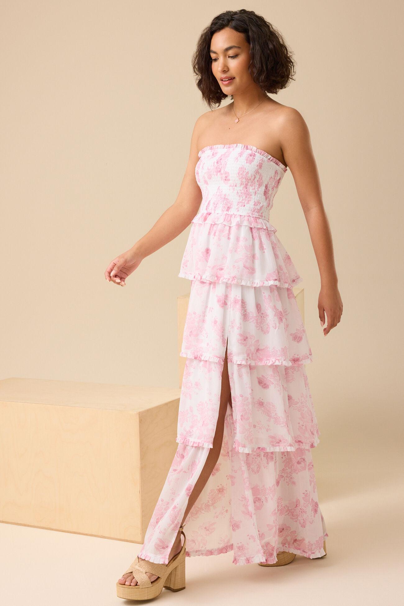 Marie Floral Maxi Dress Product Image