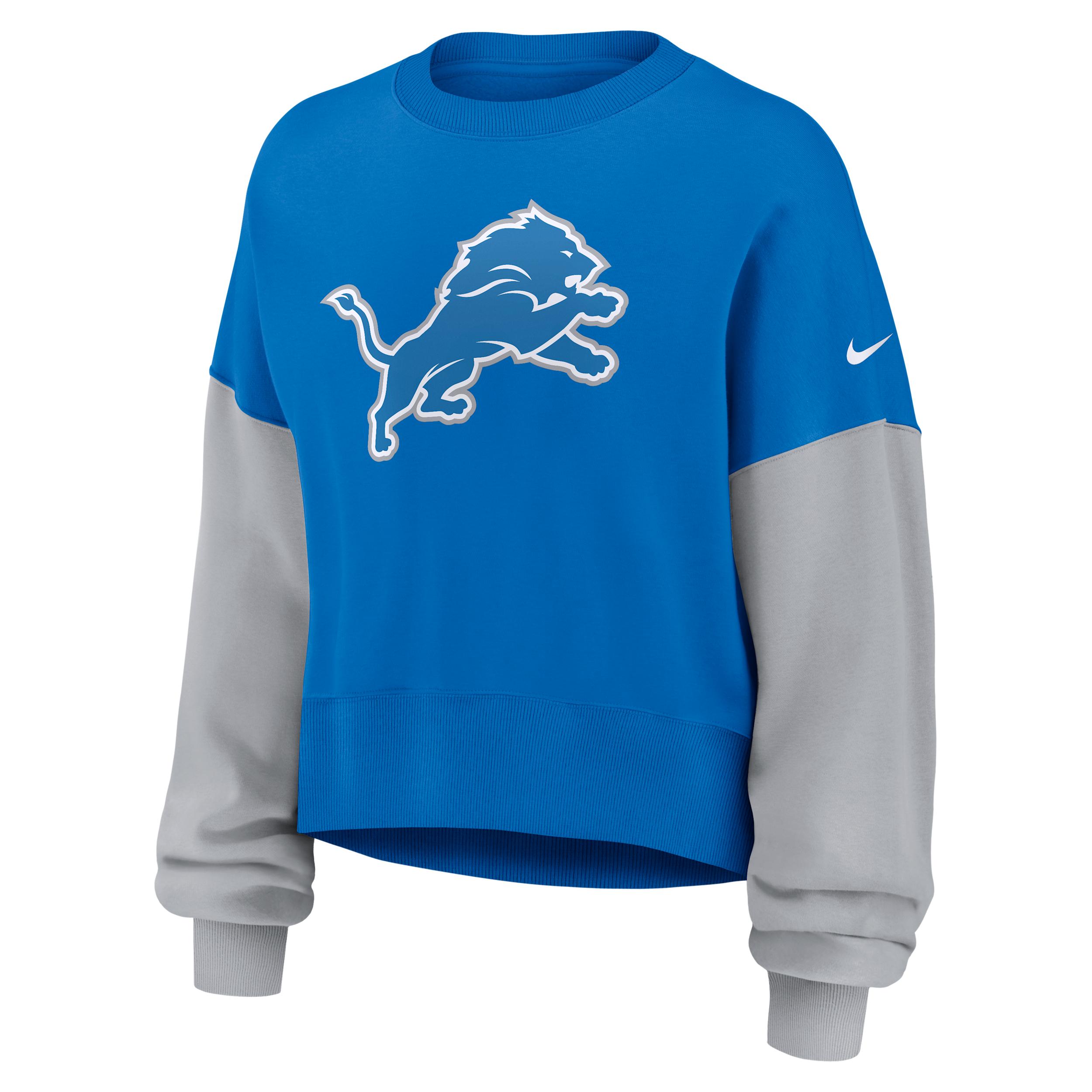 Detroit Lions Nike Womens NFL Pullover Crew | 01D70AAV9J-SD2 Product Image