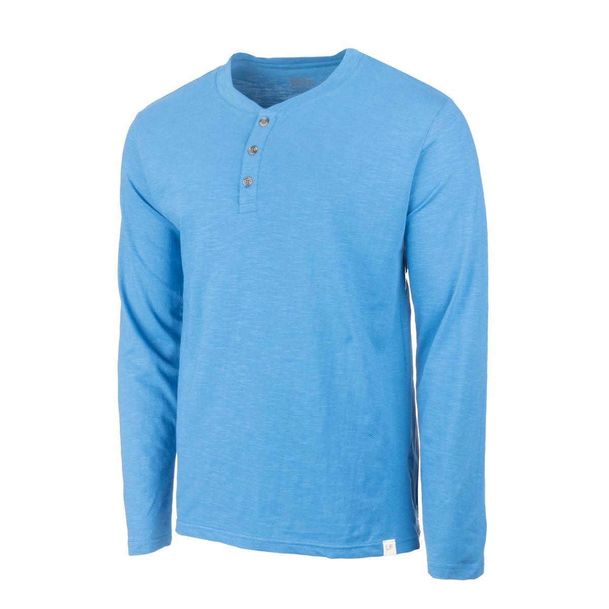 London Fog Men's Long Sleeve Henley Product Image