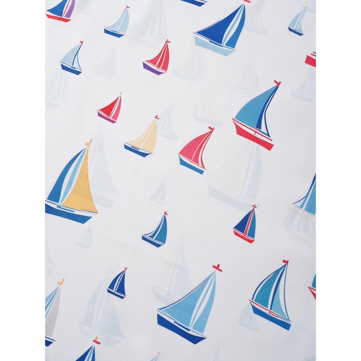 Plus Size Marine Elements Knotted Cut Out Kimono Women Indigo Resort Contrast Vacation Kimonos BloomChic 10/M Product Image