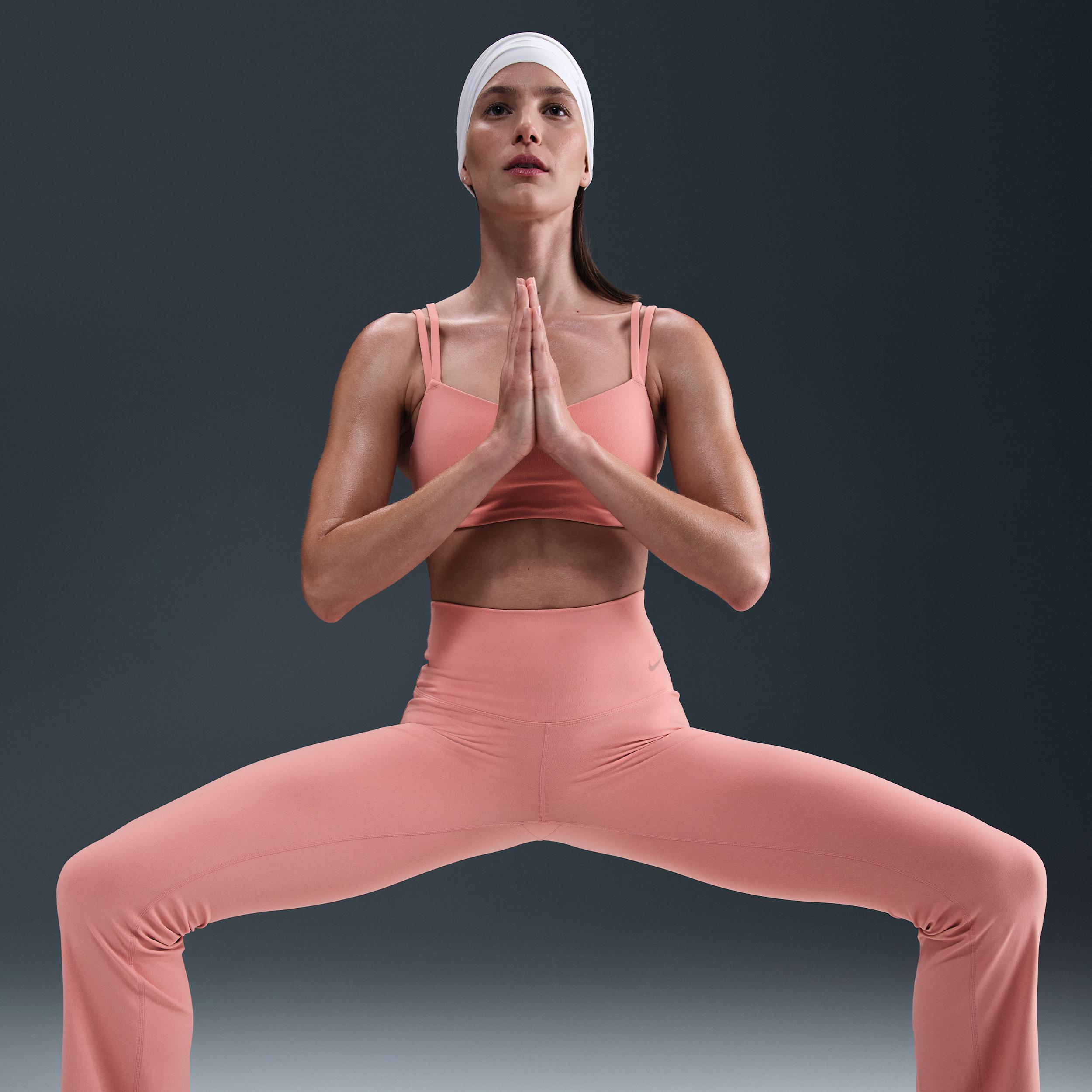 Nike Womens Zenvy High-Waisted Flared Leggings | FV7921-685 Product Image