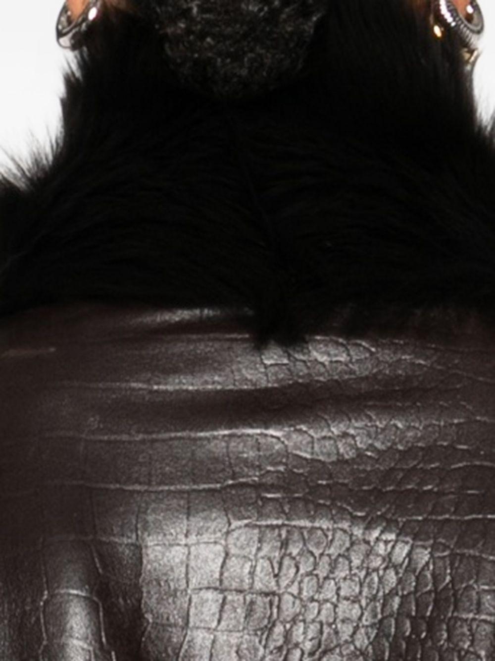 Sabine fur-trimmed coat Product Image