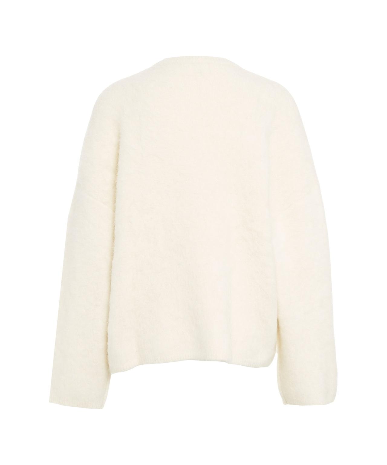 Brushed alpaca sweater Product Image
