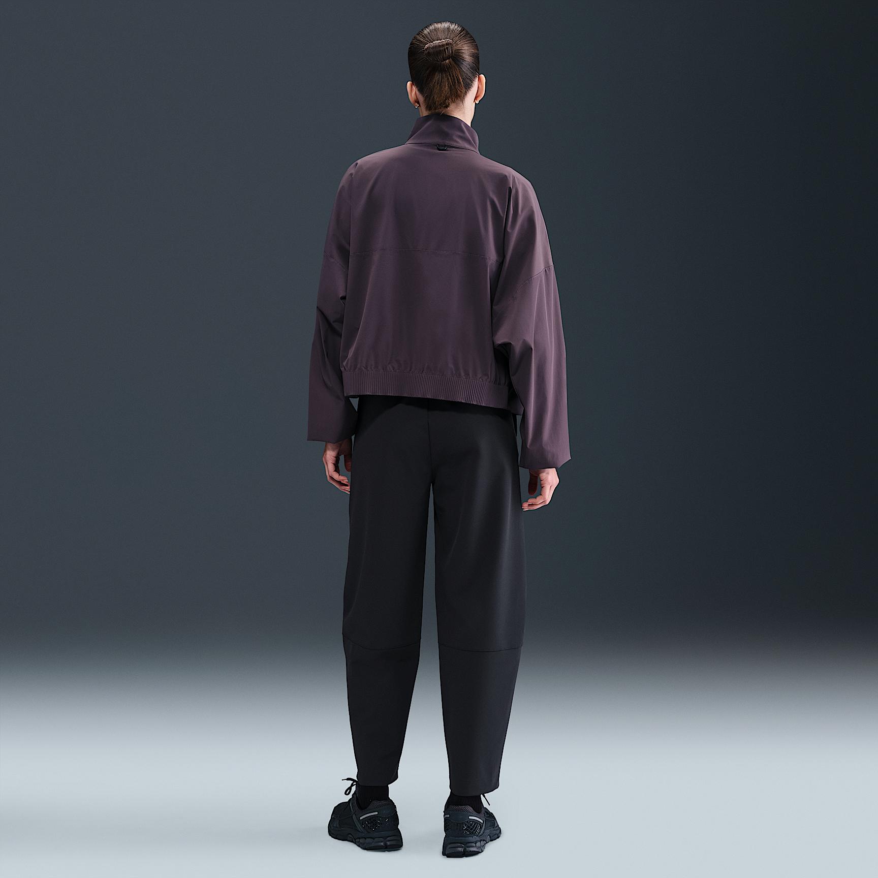 Nike Womens 24.7 PerfectStretch Dri-FIT High-Waisted Loose Barrel-Leg Pants | HM8847-010 Product Image