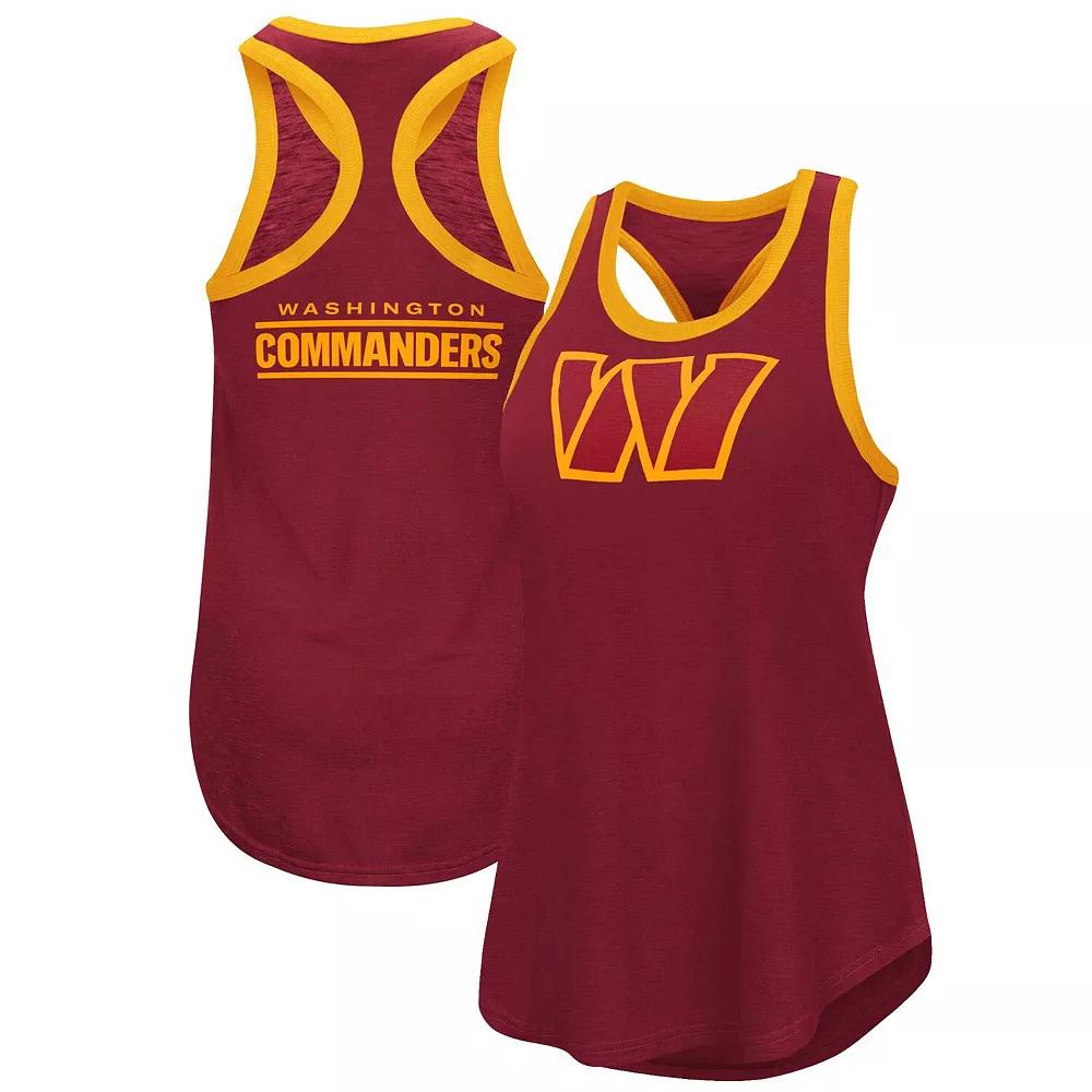 Women's G-III 4Her by Carl Banks Burgundy Washington Commanders Tater Tank Top, Size: Small, Wft Med Re Product Image