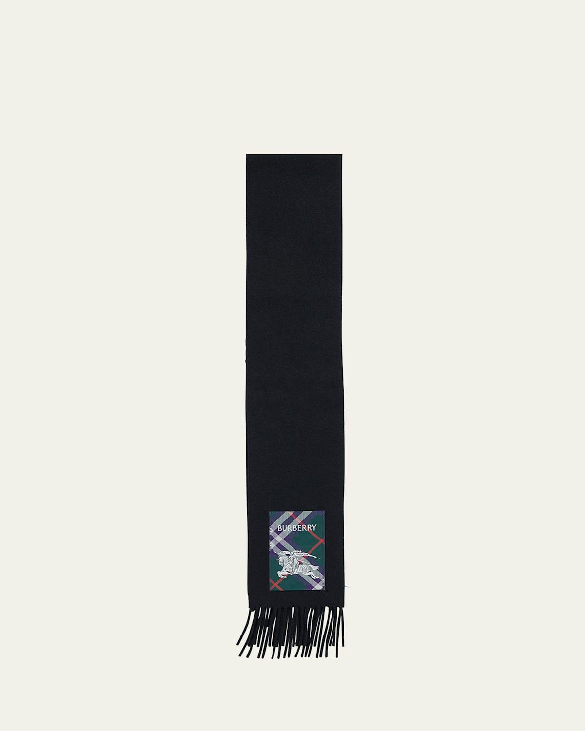 Mens Cashmere Scarf with EKD Label Product Image