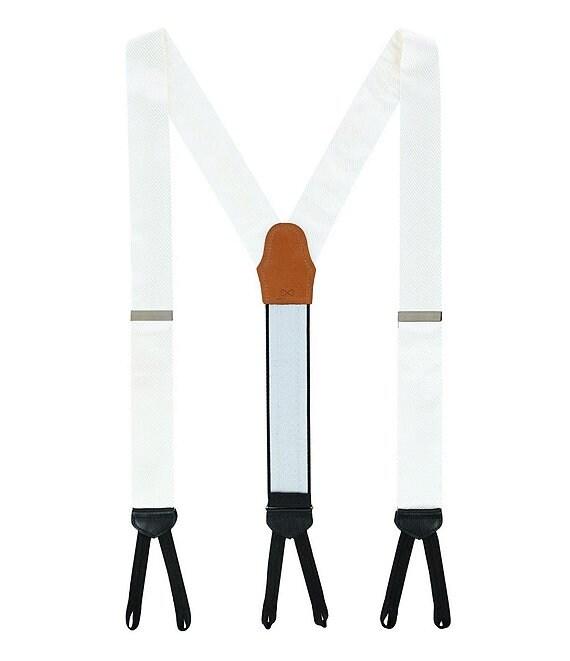 Trafalgar Leyton Diagonal Lined Tone On Tone Formal End Braces Product Image