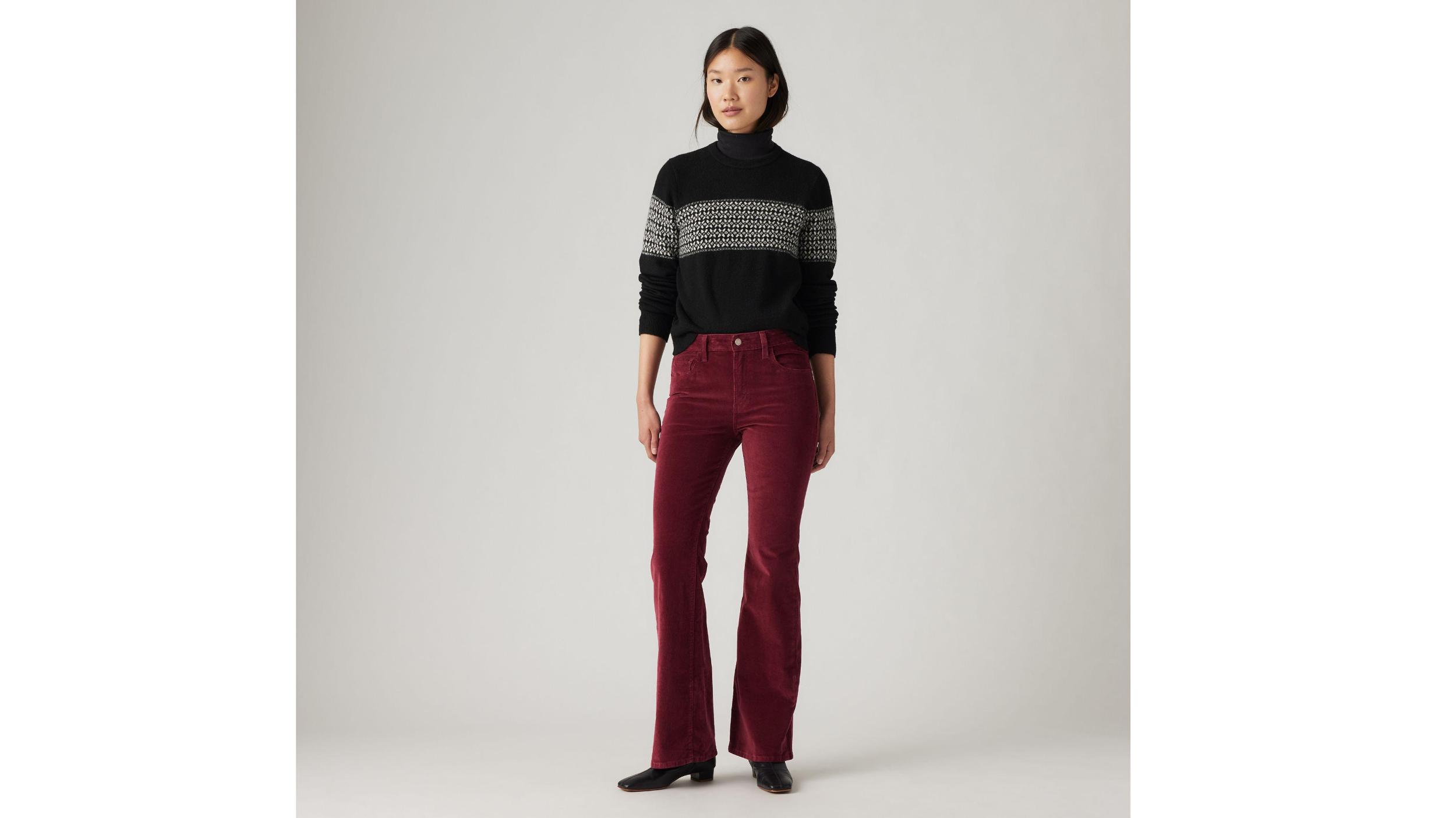 726 High Rise Flare Corduroy Women's Jeans Product Image