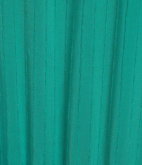 Nurture Embroidered Midi V-Neck 3/4 Sleeve Midi Dress Product Image