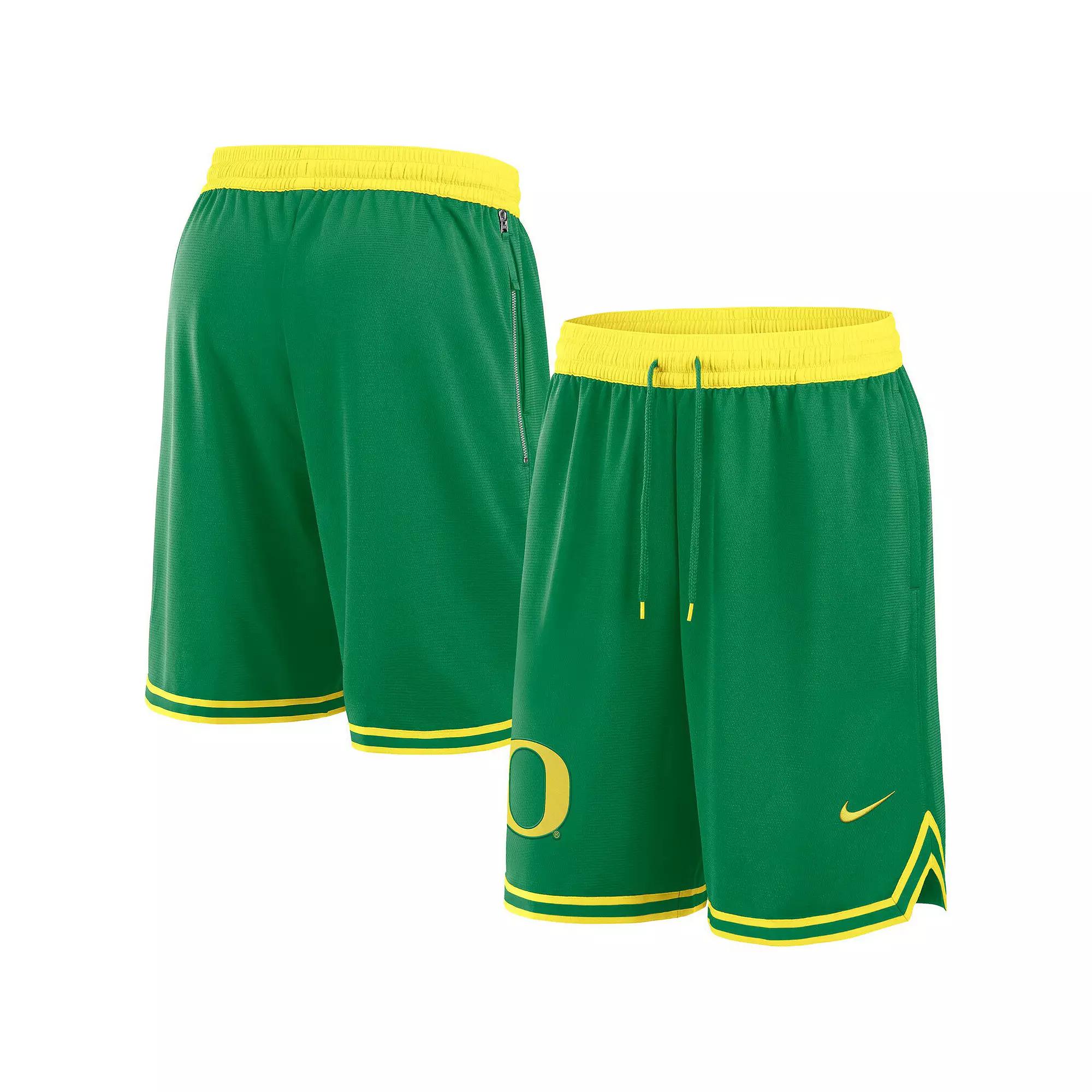 Men's  Nike Green Oregon Ducks Performance Basketball Shorts, Size: Small Product Image