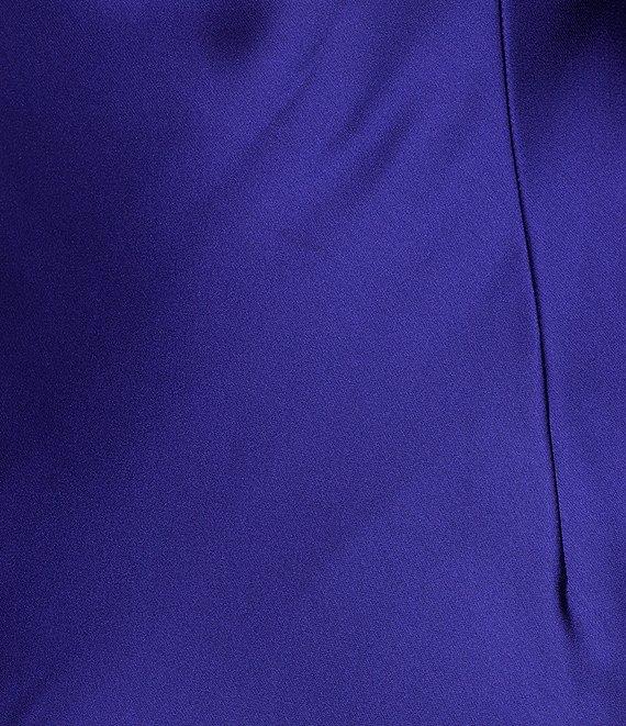 Gianni Bini Frankie Satin Halter Neck Cut Out Sleeveless Slip Maxi Dress Product Image