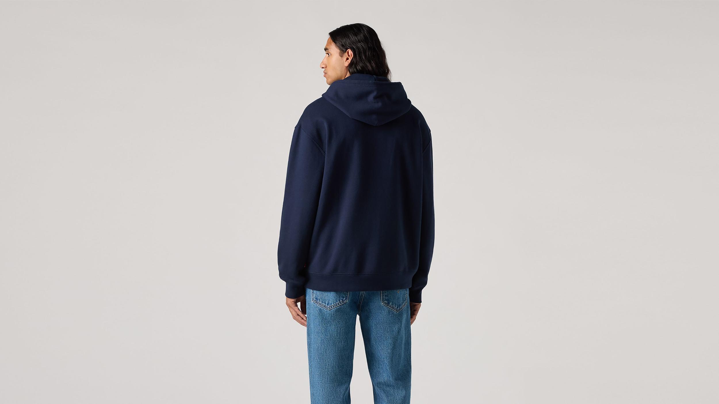 Relaxed Fit Graphic Hoodie Sweatshirt Product Image