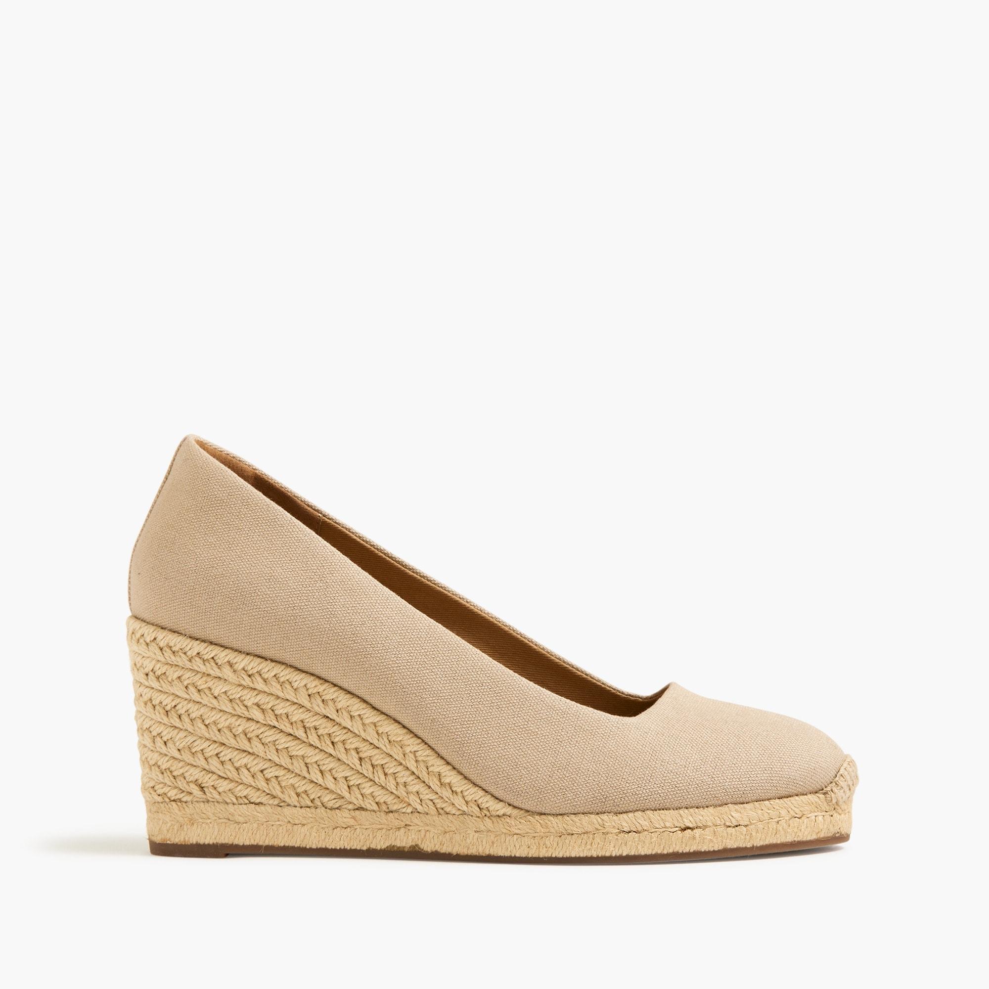 Canvas espadrille wedges Product Image