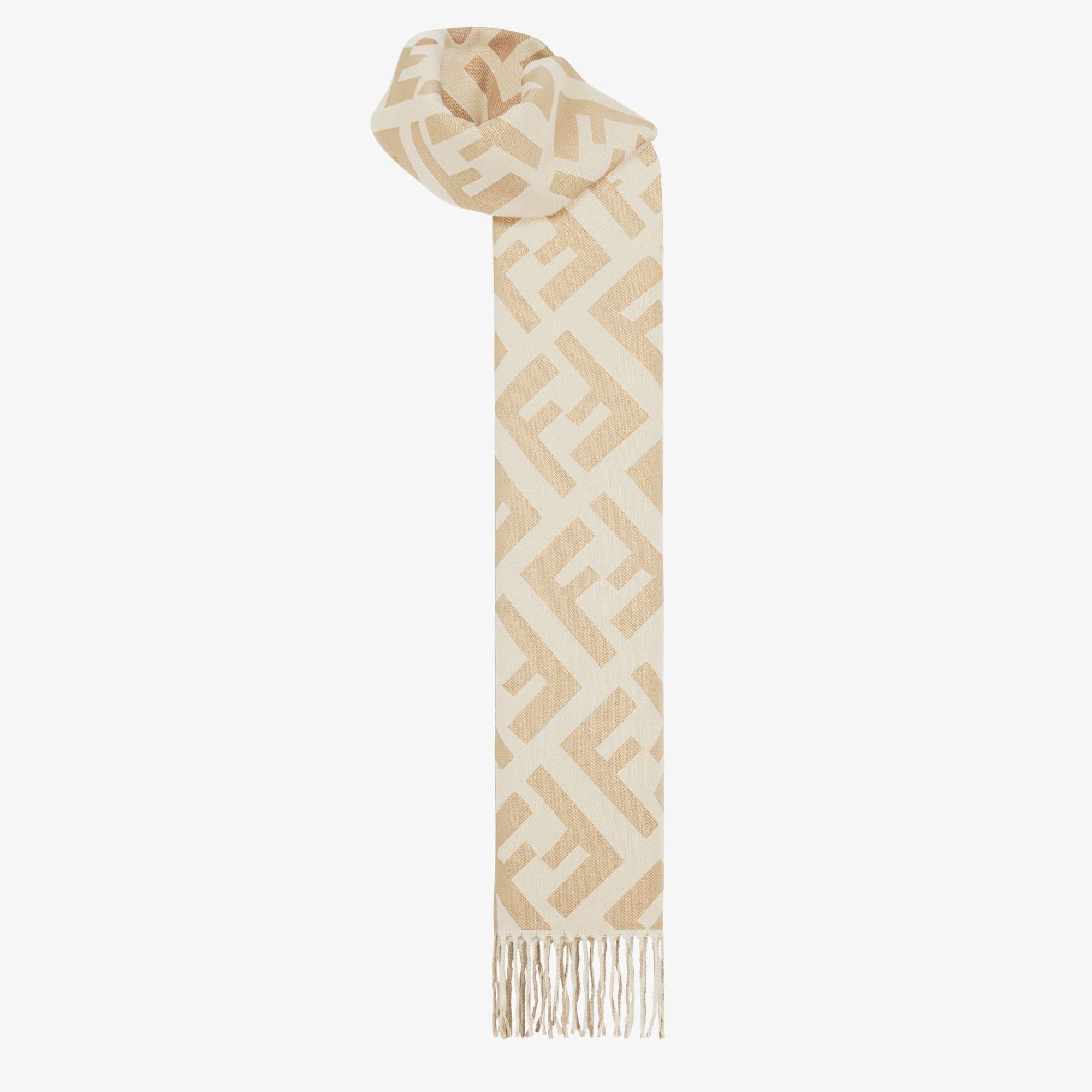 FF ScarfBeige cashmere scarf Product Image