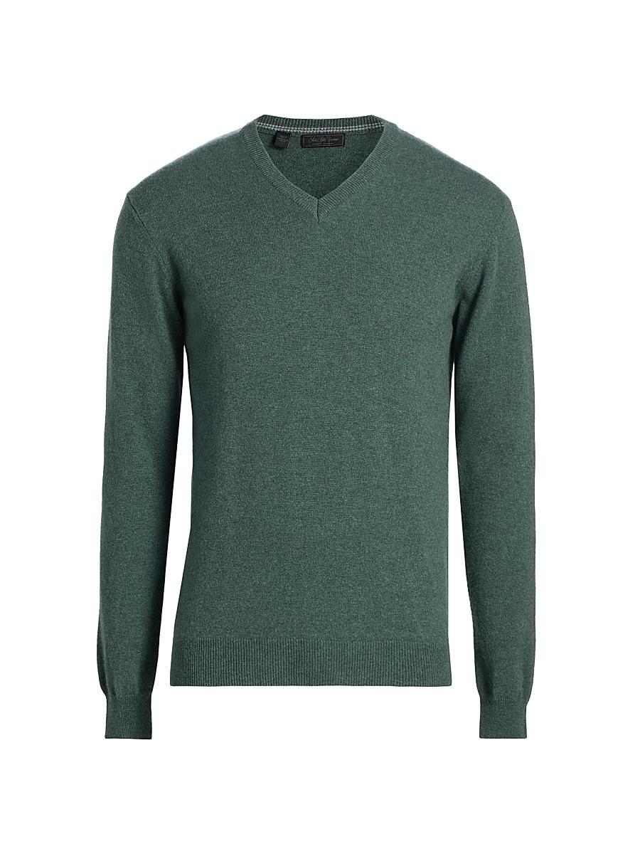 Mens COLLECTION Cashmere V-Neck Sweater Product Image