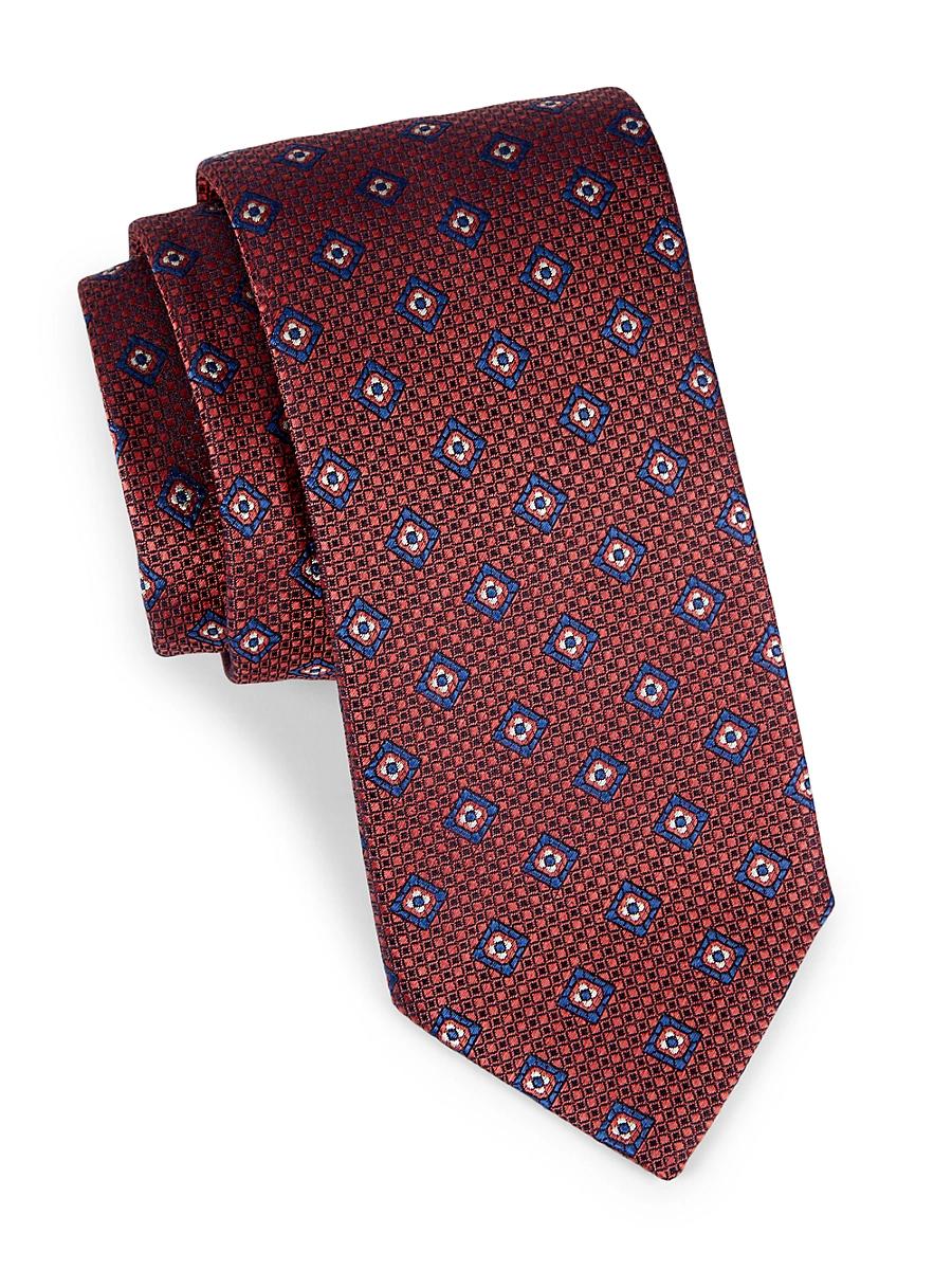 Mens Medallion Silk Tie Product Image