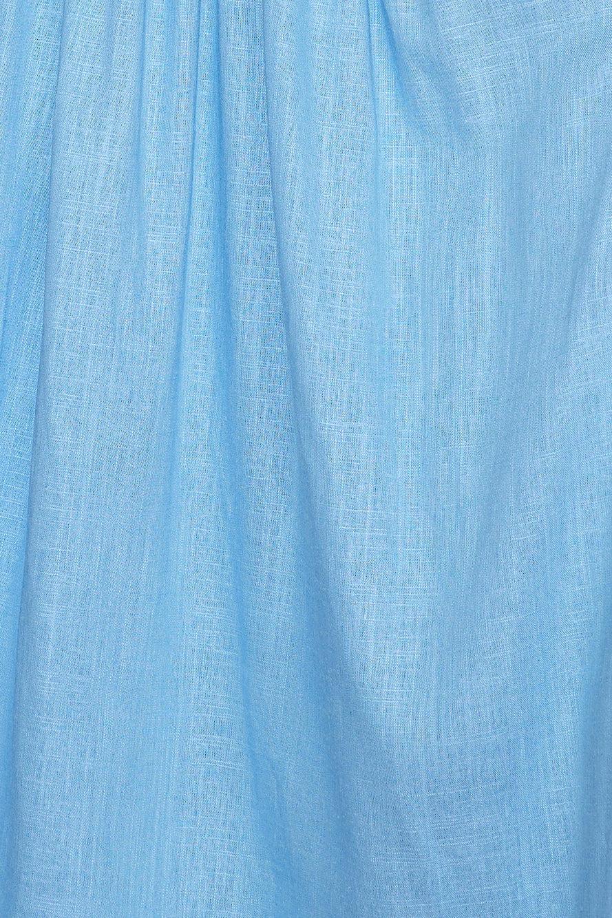 Her Vibe Maxi Skirt Blue Product Image