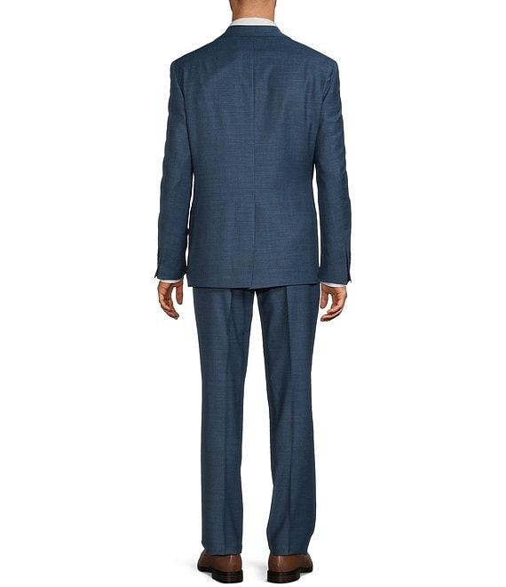 Hart Schaffner Marx Chicago Classic Fit Pleated Front Fancy Solid 2-Piece Suit Product Image