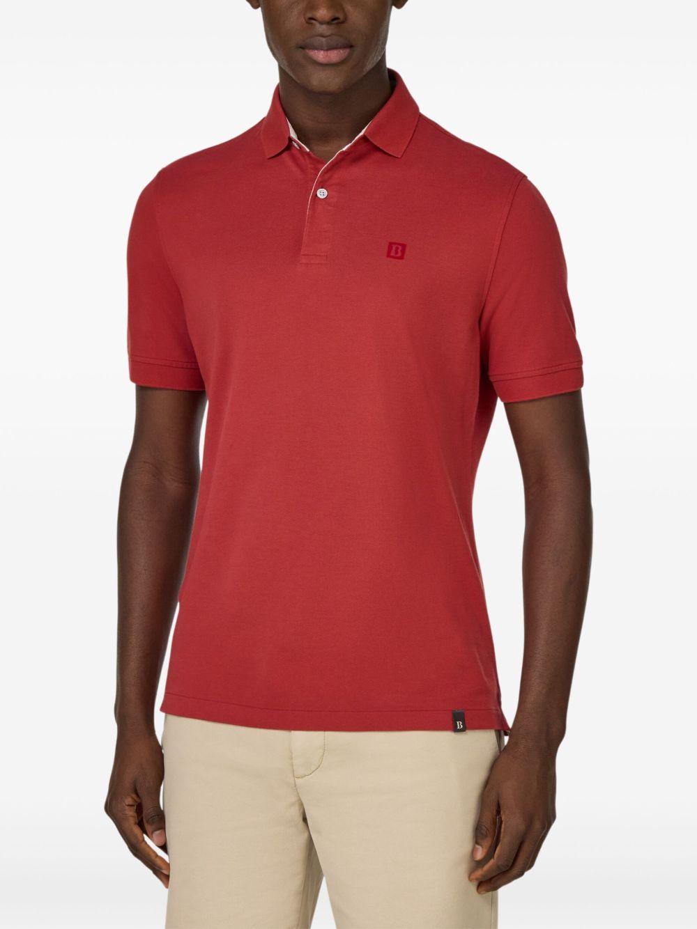 cotton polo shirt Product Image