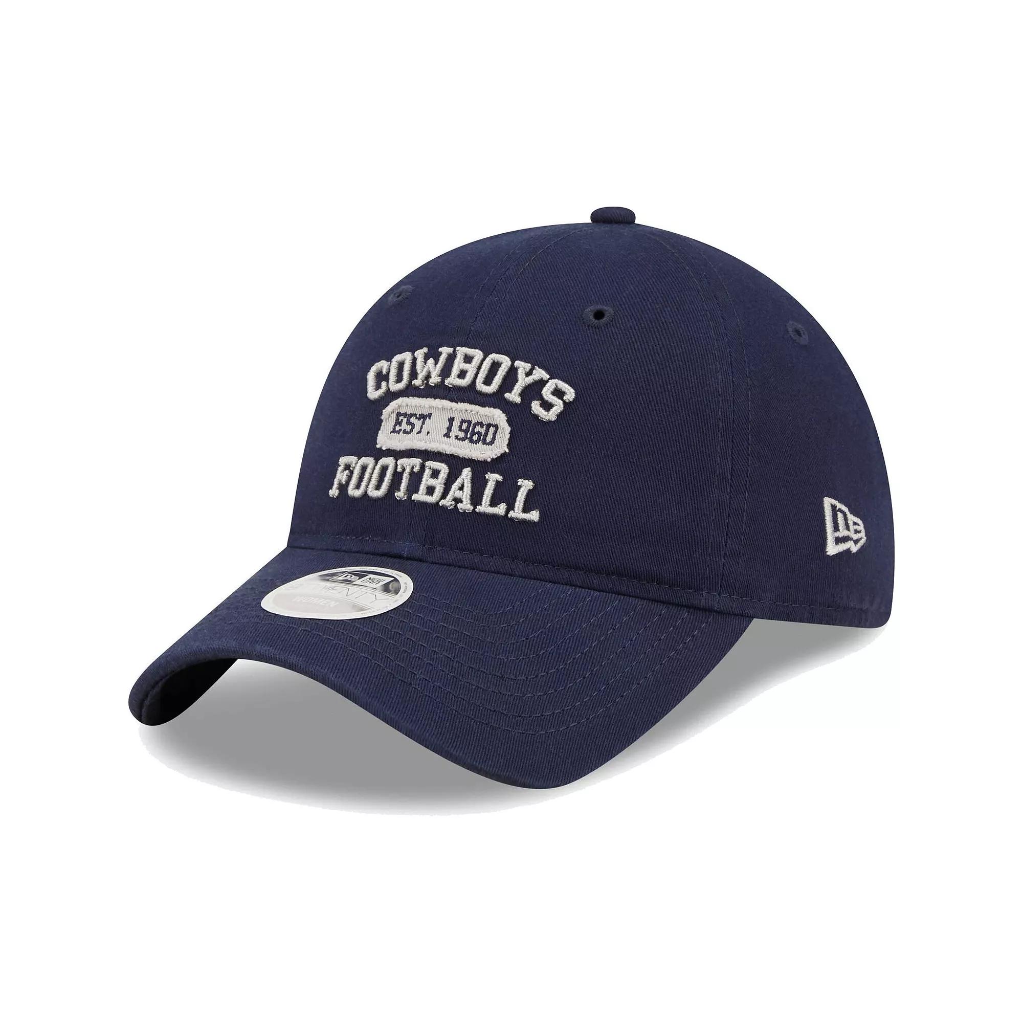 Women's New Era Navy Dallas Cowboys Formed 9TWENTY Adjustable Hat, Blue Product Image