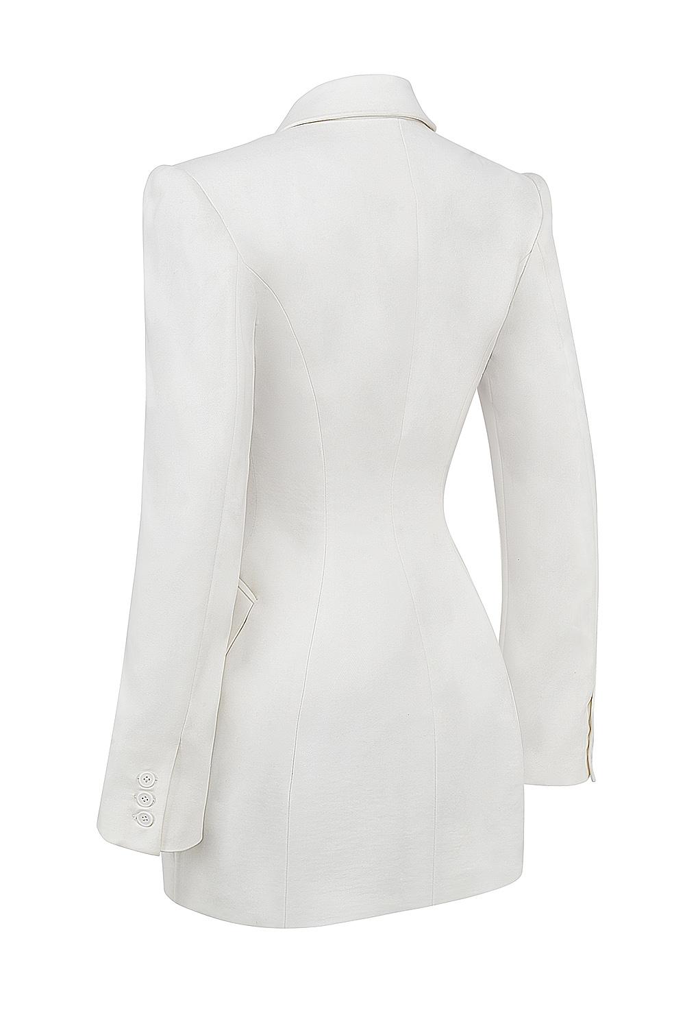 Amia  white blazer mini dress Product Image