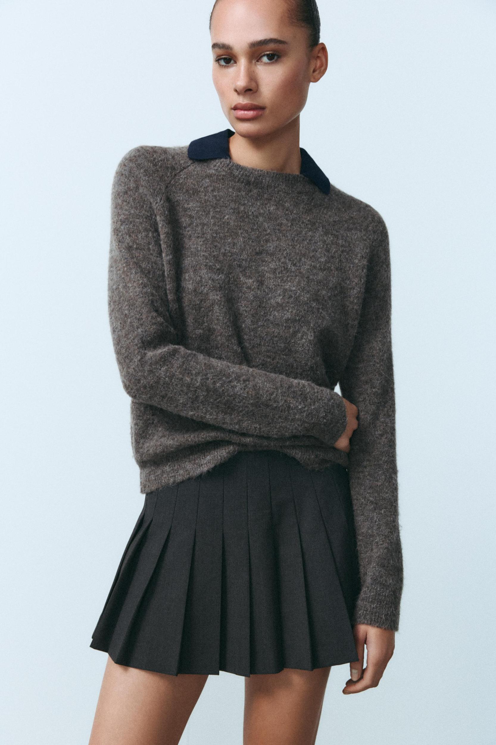 PLEATED SKORT Product Image