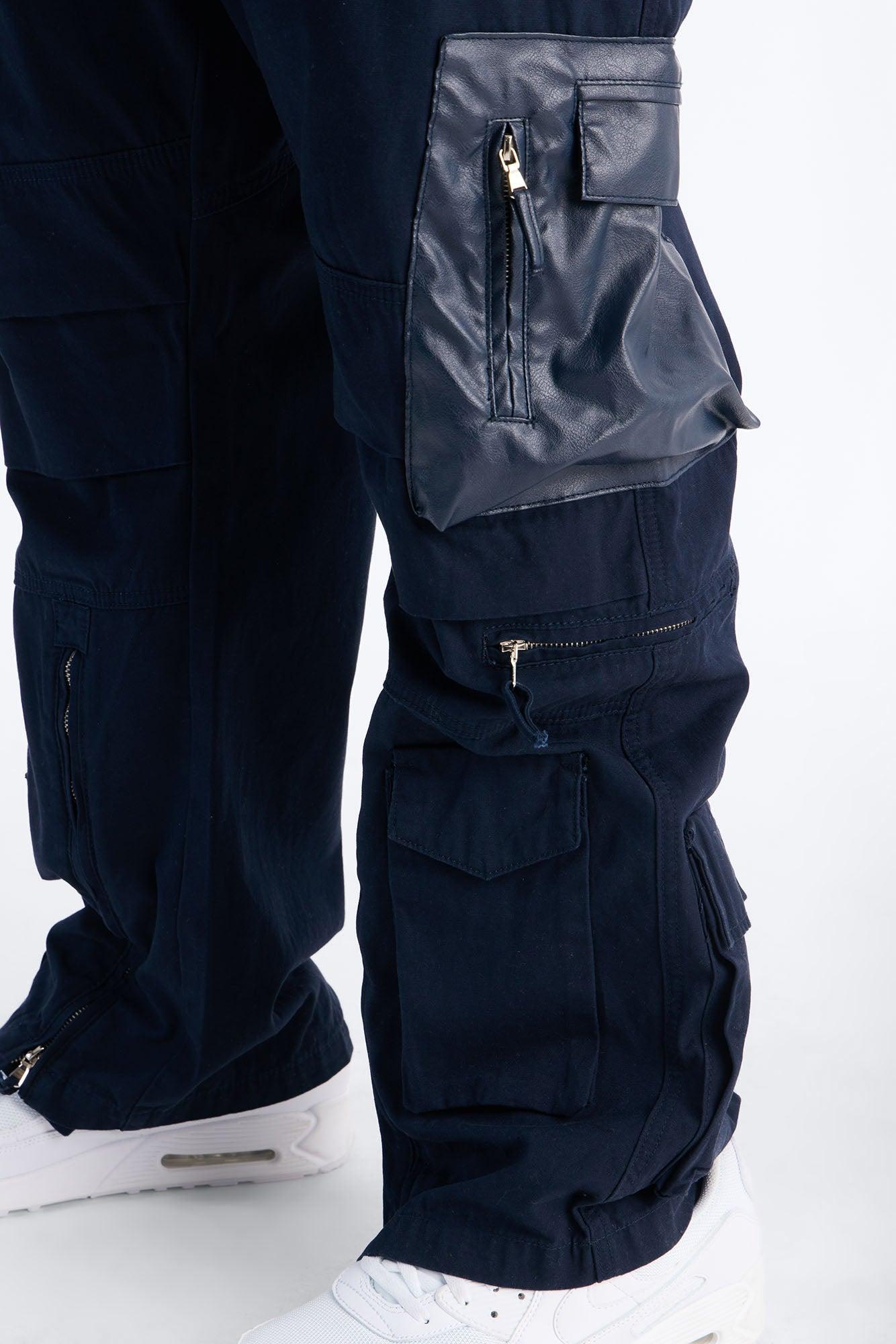 Straight Citadel Expedition Cargo Pant - Blue Male Product Image