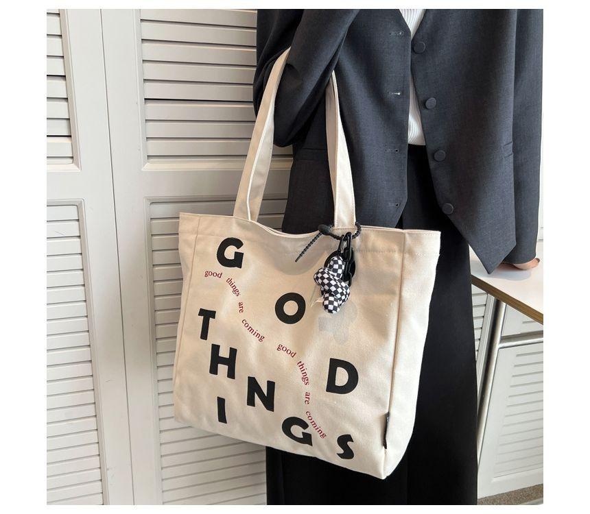 Lettering Tote Bag Product Image
