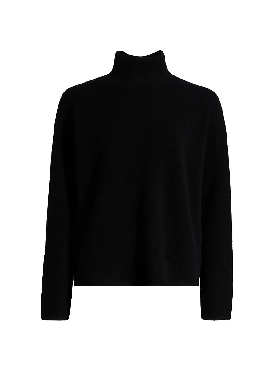 Cashmere Boxy Turtleneck Sweater Product Image