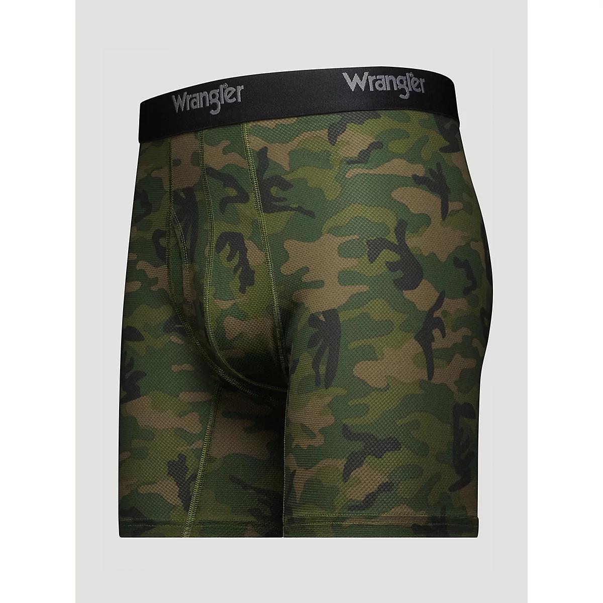 Men's Mesh Boxer Briefs (3-Pack) in Green/ Camo/ Black Product Image