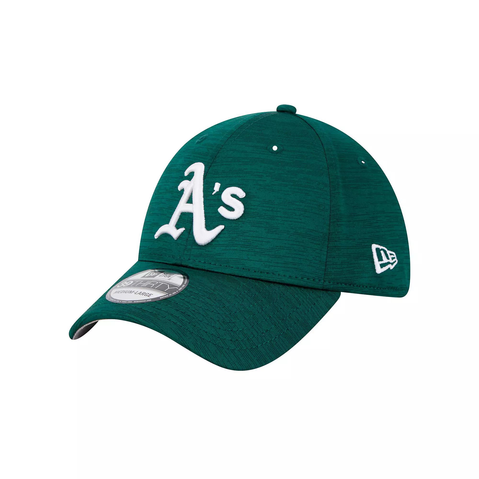 Men's New Era Green Oakland Athletics Tech 39THIRTY Flex Hat,  Product Image