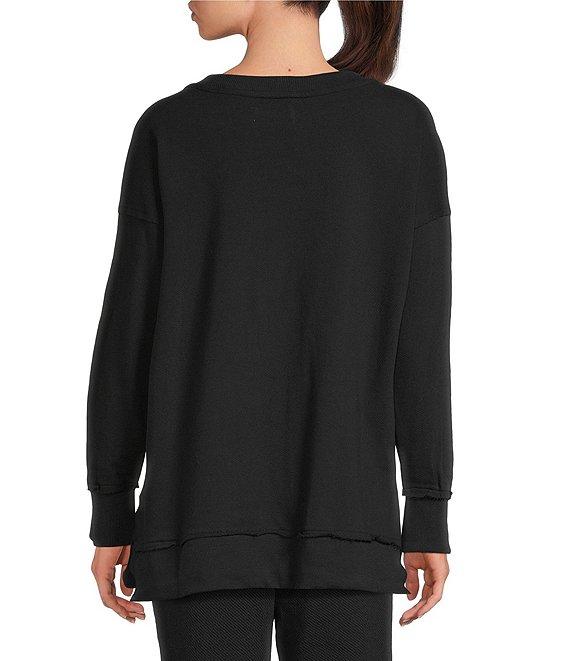 Kinesis Boatneck Ribbed Long Sleeve Sweatshirt Product Image