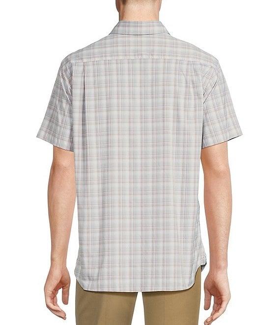 Daniel Cremieux Signature Label Performance Stretch Medium Plaid Short Sleeve Woven Shirt Product Image