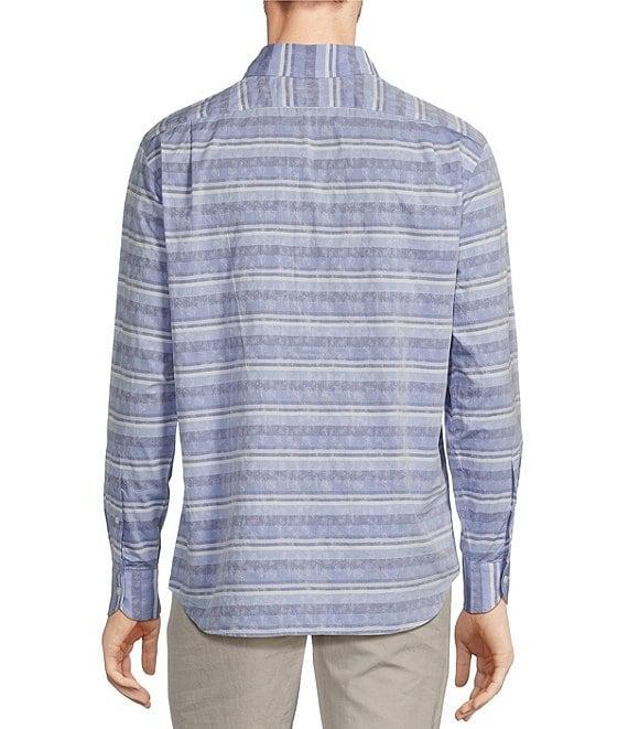 Cremieux Blue Label Key West Collection Stripe Long Sleeve Woven Shirt Product Image