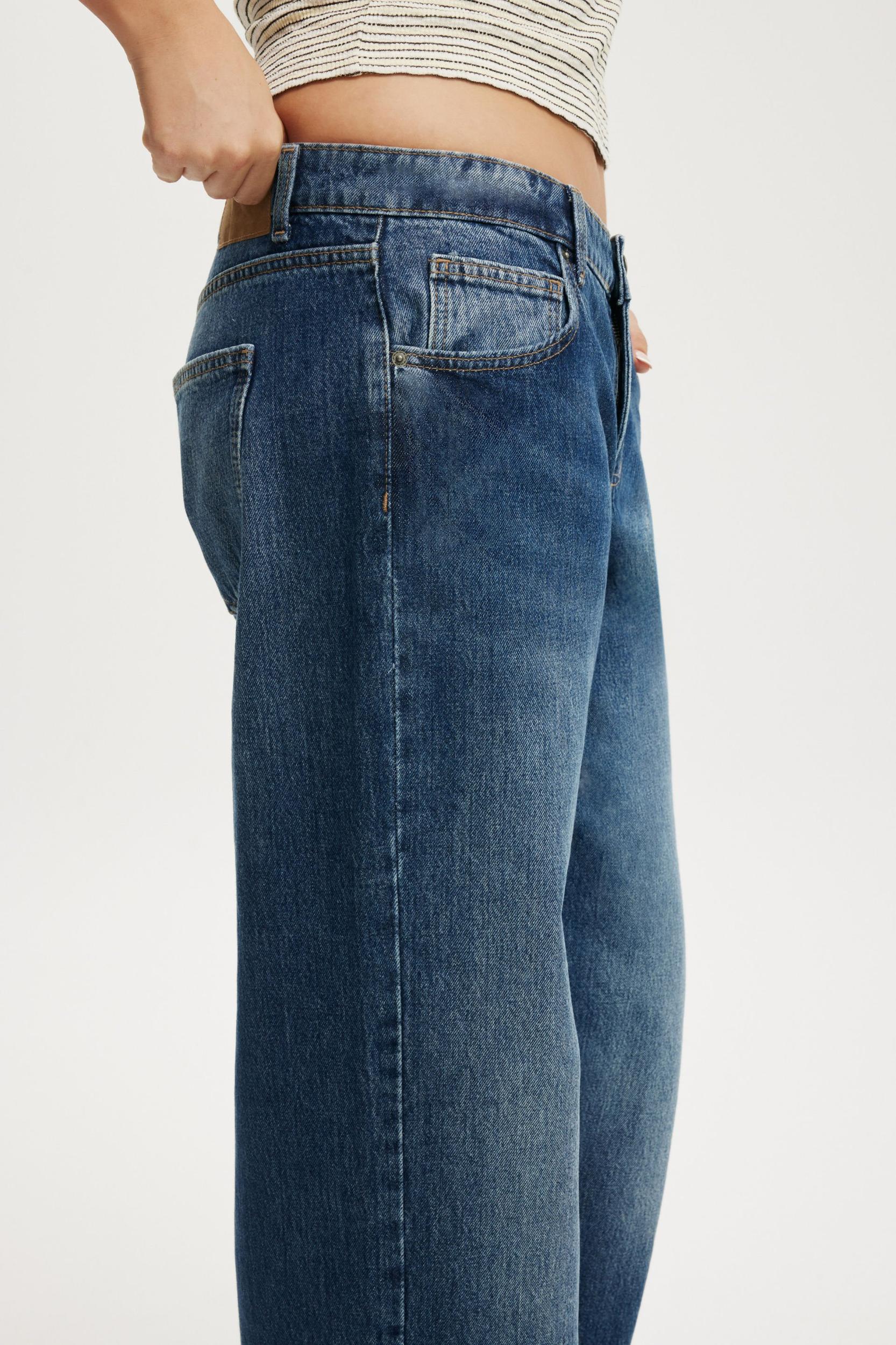 Low Rise Straight Jean Product Image