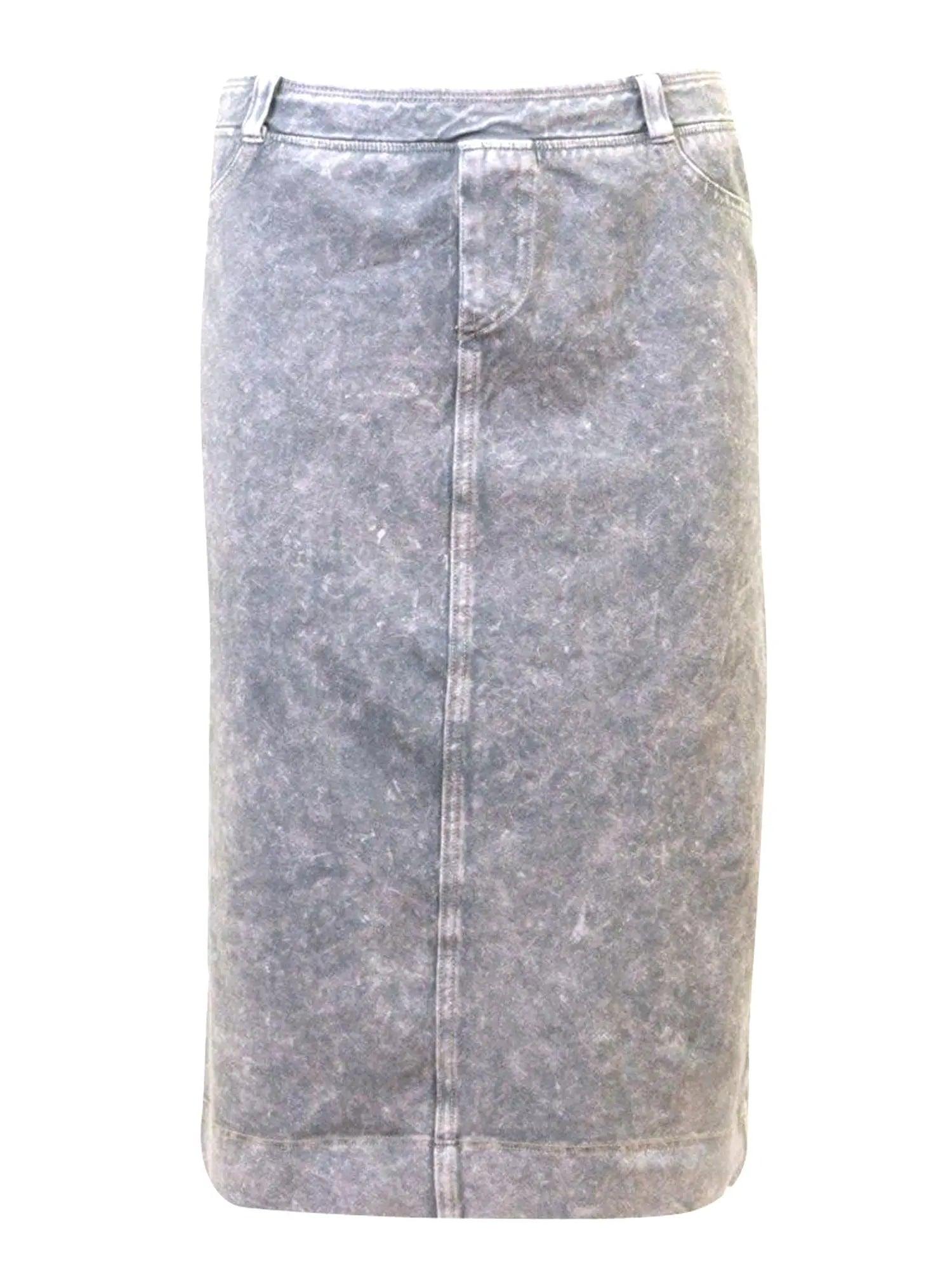 Hard Tail Jean Knee Skirt WJ-105 Product Image