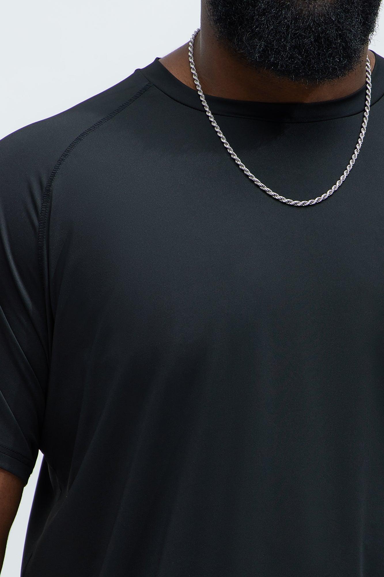 Vital Active Raglan Tee - Black Product Image