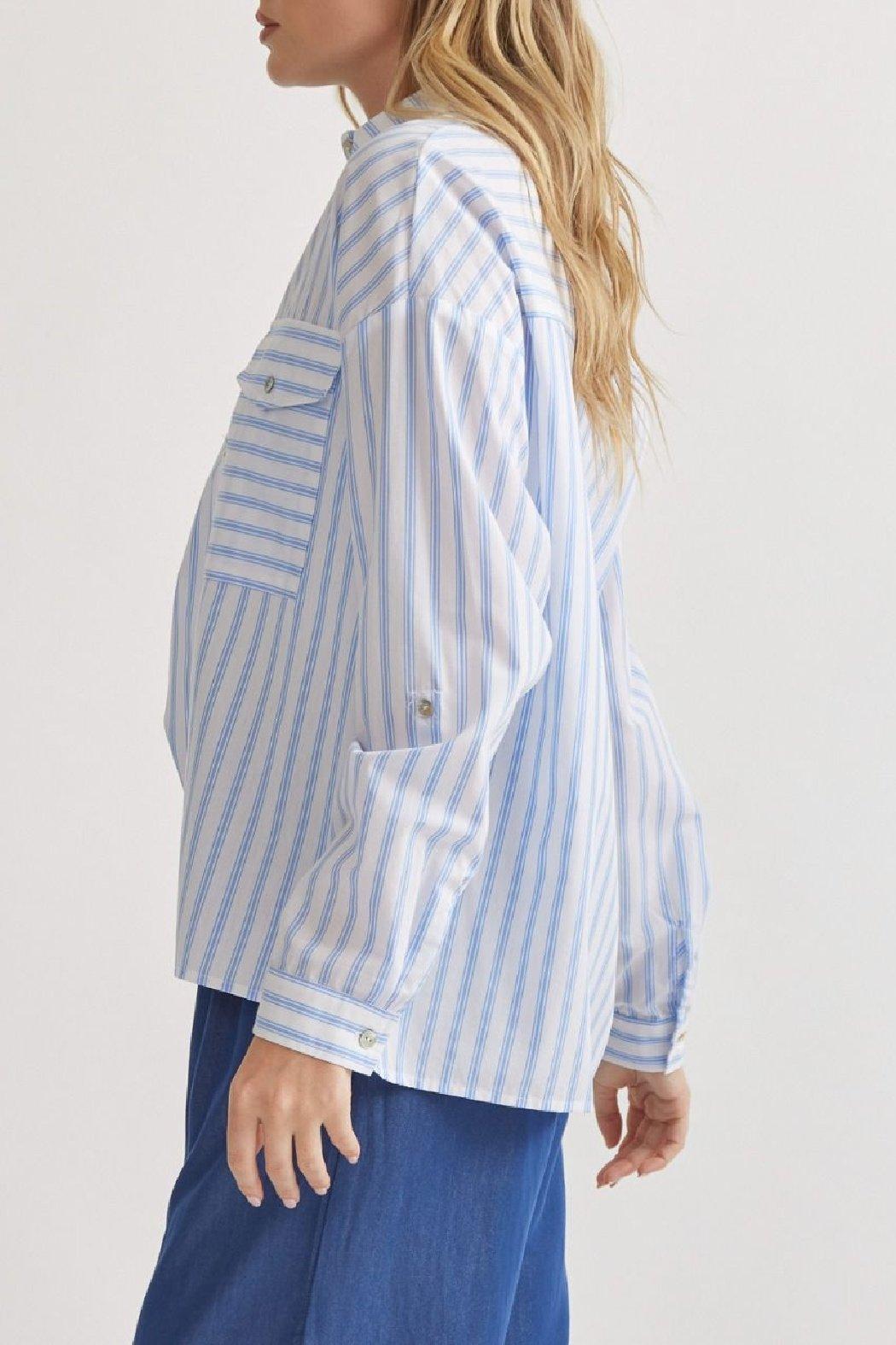 Striped Button Up Product Image