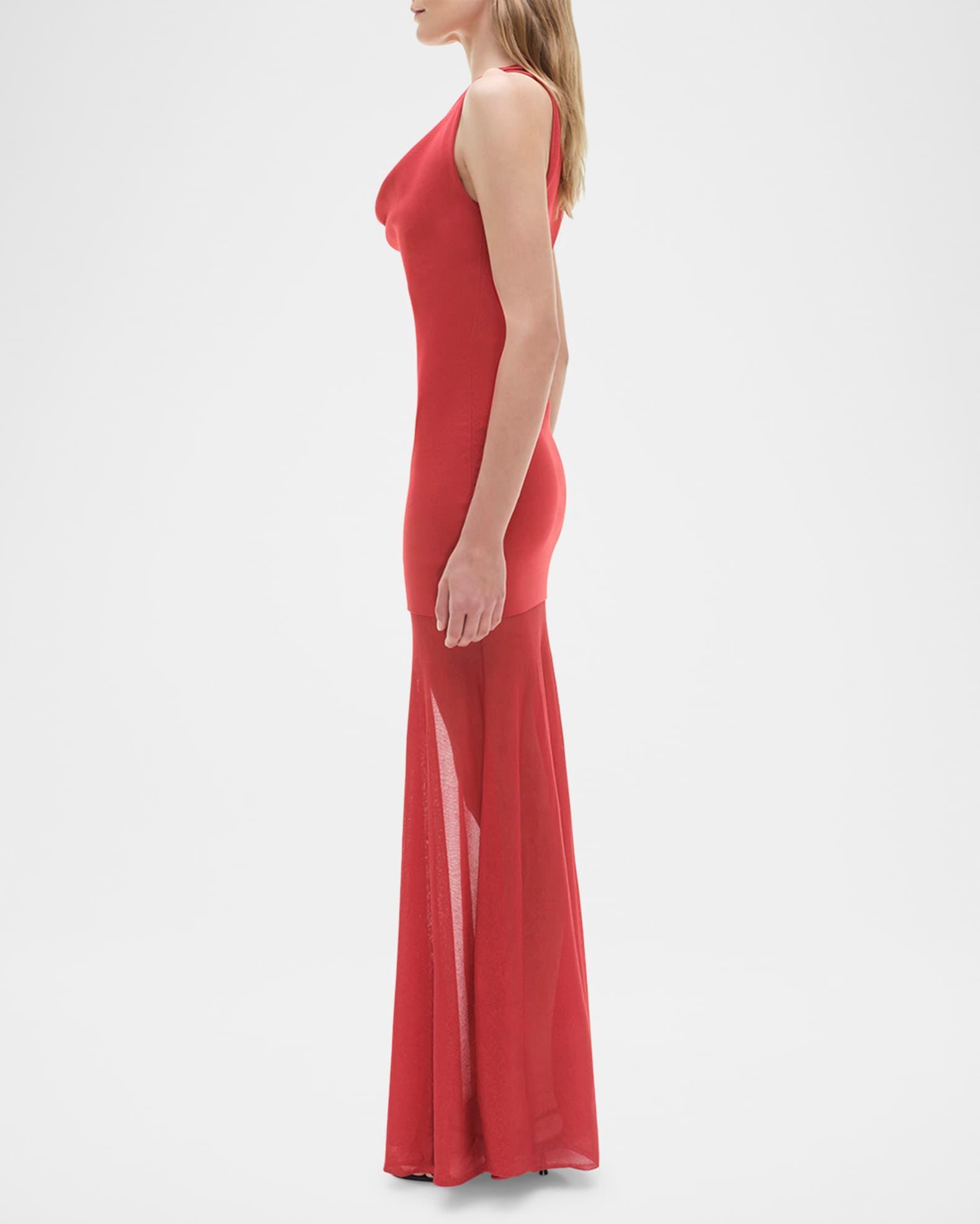 Xena Sleeveless Halter Maxi Dress  Product Image