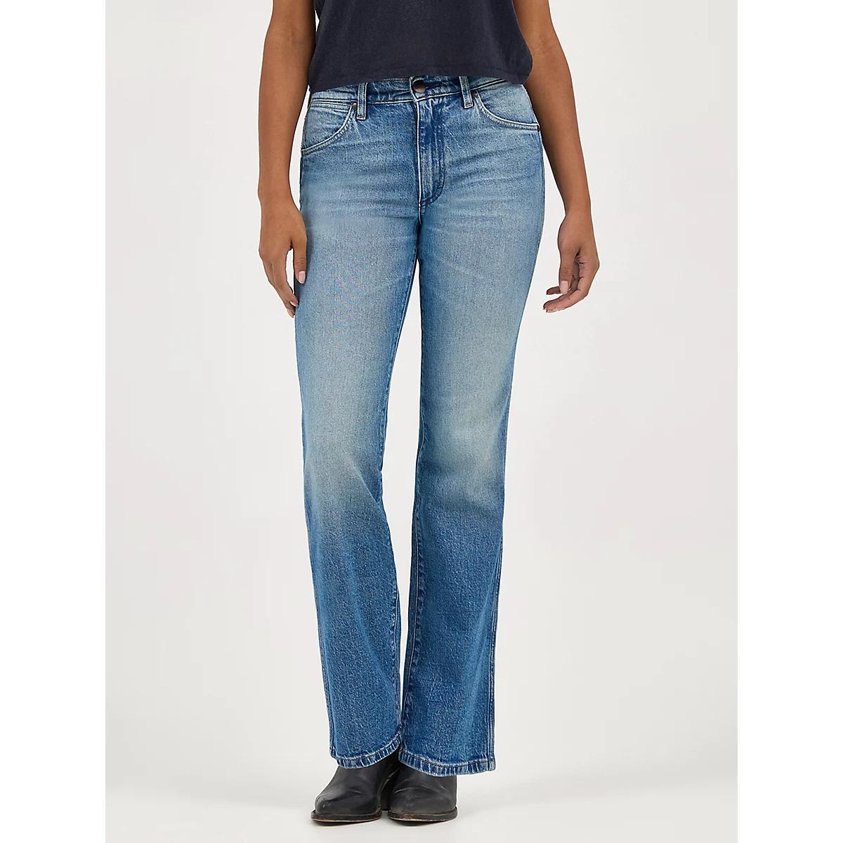 Women's Wrancher Shadow Pocket Jean | Women's JEANS | Wrangler® Product Image