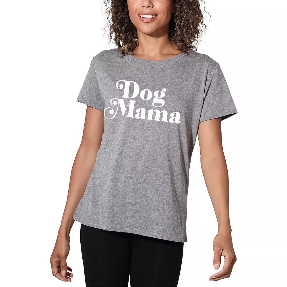 Women's Suburban Riot Dog Mama Loose Graphic Tee, Girl's,  Product Image
