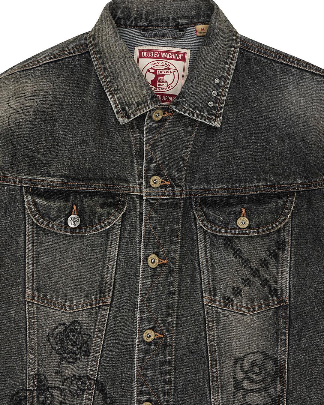 Mephistopheles Noir Jacket - Dirty Anthracite Product Image